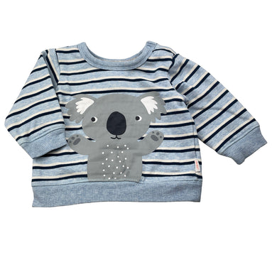 Unisex Sprout, fleece lined sweater / jumper, koala, GUC, size 000,  