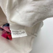Load image into Gallery viewer, Girls white, hooded tee / top, FUC, size 2,  