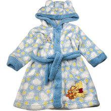 Load image into Gallery viewer, Unisex Disney, Winnie the Pooh fleece dressing gown / bath robe, EUC, size 1,  