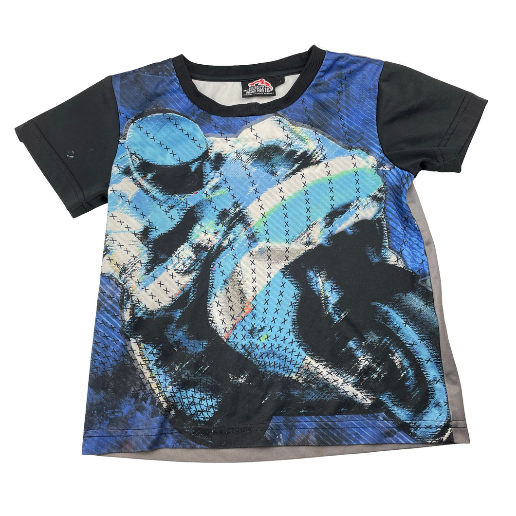 Boys Aust Moto GP, 2016 Grand Prix lightweight tee / top, FUC, size 4,  