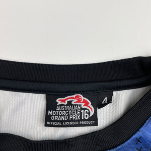 Boys Aust Moto GP, 2016 Grand Prix lightweight tee / top, FUC, size 4,  
