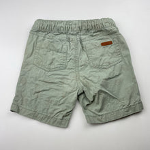 Load image into Gallery viewer, Boys Milkshake, green cotton shorts, elasticated, FUC, size 4,  