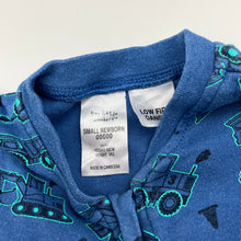 Load image into Gallery viewer, Boys Tiny Little Wonders, cotton zip coverall / romper, FUC, size 00000,  