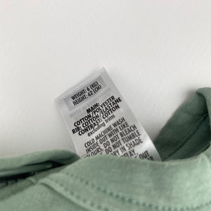 Unisex Bonds, Tech Sweats zip wondersuit, EUC, size 000,  