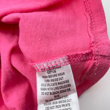 Load image into Gallery viewer, Girls Lonsdale, pink cotton tee / top, FUC, size 1,  