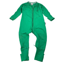 Load image into Gallery viewer, Unisex Bonds, stretchy zip wondersuit / zippy / romper, wash fade &amp; small marks, FUC, size 00,  