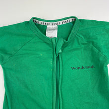 Load image into Gallery viewer, Unisex Bonds, stretchy zip wondersuit / zippy / romper, wash fade &amp; small marks, FUC, size 00,  