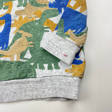Load image into Gallery viewer, Boys Seed, lightweight cotton sweater / jumper, dinosaurs, FUC, size 4,  