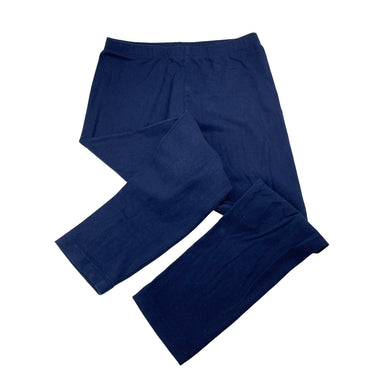 Girls Target, navy stretchy leggings, Inside leg: 45cm, EUC, size 7,  