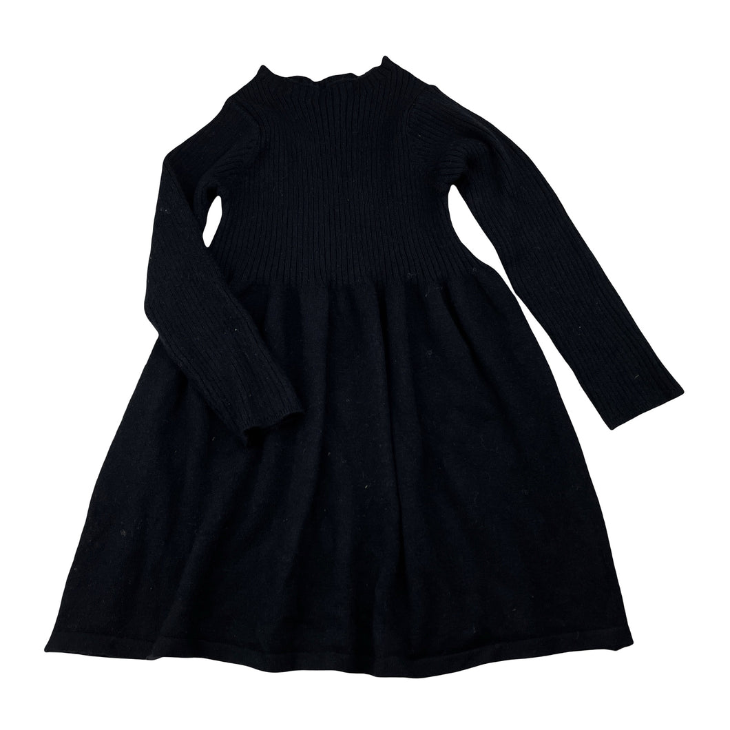 Girls Anko, soft feel stretchy knit long sleeve dress, GUC, size 3, L: 49cm