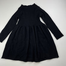Load image into Gallery viewer, Girls Anko, soft feel stretchy knit long sleeve dress, GUC, size 3, L: 49cm