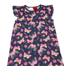 Load image into Gallery viewer, Girls Milkshake, lightweight nightie / night dresss, butterflies, L: 63cm, FUC, size 6,  
