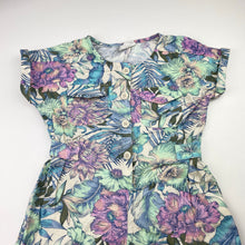 Load image into Gallery viewer, Girls Cotton On, floral cotton playsuit, EUC, size 4,  