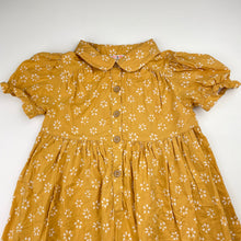 Load image into Gallery viewer, Girls Jack &amp; Milly, lined organic cotton dress, EUC, size 3, L: 51cm