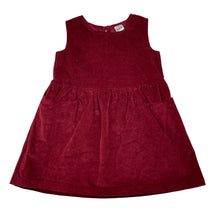Load image into Gallery viewer, Girls Anko, stretch corduroy cotton dress, EUC, size 3, L: 50cm