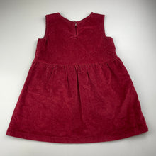 Load image into Gallery viewer, Girls Anko, stretch corduroy cotton dress, EUC, size 3, L: 50cm