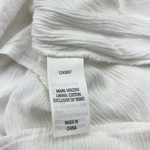 Girls KID, cotton lined viscose summer maxi dress, EUC, size 12, L: 105cm
