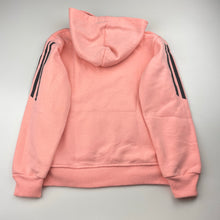 Load image into Gallery viewer, Girls Adidas, fleece lined hoodie sweater, labels, removed, armpit to armpit: 40cm, shoulder to cuff: 45cm, FUC, size 7-8,  