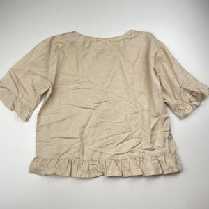 Girls Red Ring, lightweight short sleeve top, armpit to armpit: 41.5cm, EUC, size 12,  