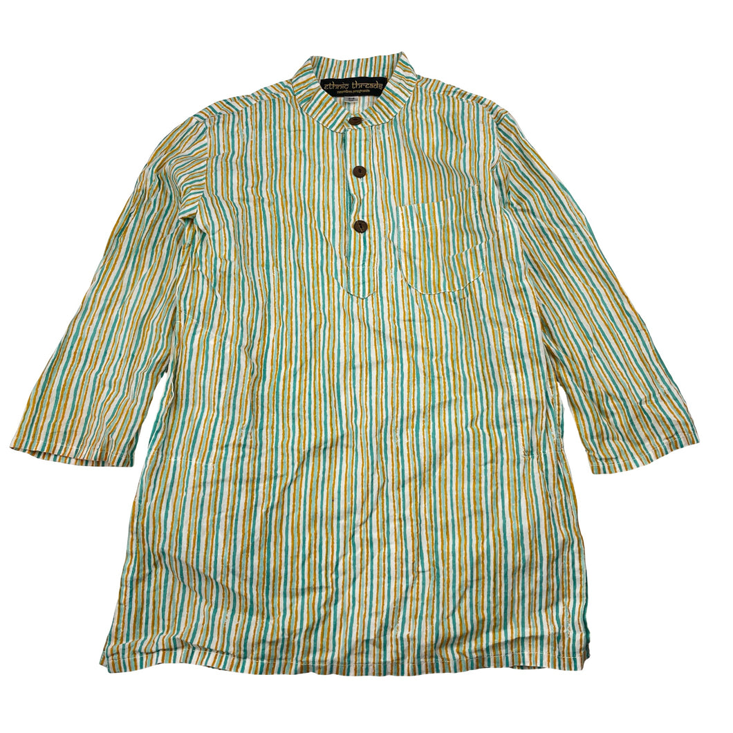 Boys Ethnic Threads, lightweight cotton tunic top, L: 50cm, EUC, size 3-4,  