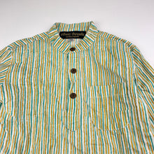 Load image into Gallery viewer, Boys Ethnic Threads, lightweight cotton tunic top, L: 50cm, EUC, size 3-4,  