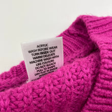 Load image into Gallery viewer, Girls Target, pink chunky knit cardigan, GUC, size 12,  