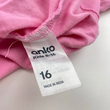 Load image into Gallery viewer, Girls Anko, pink cotton tee / top, EUC, size 16,  