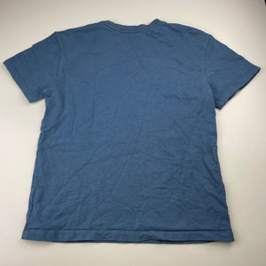 Boys Target, blue knit cotton tee / top, gaming, GUC, size 10,  