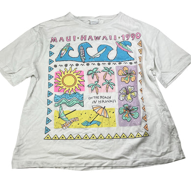 Girls Zara, cotton tee / top, Hawaii, GUC, size 13-14,  