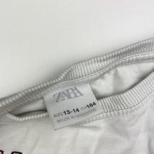 Load image into Gallery viewer, Girls Zara, cotton tee / top, Hawaii, GUC, size 13-14,  