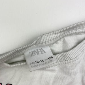 Girls Zara, cotton tee / top, Hawaii, GUC, size 13-14,  