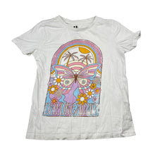 Load image into Gallery viewer, Girls Cotton On, white cotton tee / top, butterfly, GUC, size 4,  