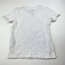 Load image into Gallery viewer, Girls Cotton On, white cotton tee / top, butterfly, GUC, size 4,  