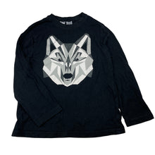 Load image into Gallery viewer, Boys Kids &amp; Co, cotton long sleeve pyjama top, wolf, GUC, size 8,  