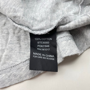 Boys Indie, grey marle cotton tee / top, GUC, size 10,  