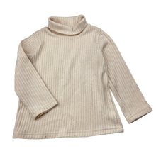 Load image into Gallery viewer, Unisex PatPat, ribbed roll neck top / skivvy, small mark front hem, FUC, size 3,  