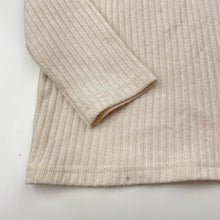 Load image into Gallery viewer, Unisex PatPat, ribbed roll neck top / skivvy, small mark front hem, FUC, size 3,  