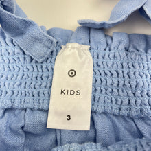 Load image into Gallery viewer, Girls Target, linen/viscose summer top, EUC, size 3,  