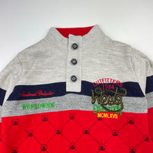 Load image into Gallery viewer, Boys LAVISH, knitted sweater / jumper, armpit to armpit: 36cm, shoudler to cuff: 36.5cm, EUC, size 4-5,  