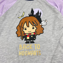 Load image into Gallery viewer, Girls Harry Potter, Hermione Hogwarts long sleeve pyjama top, FUC, size 14,  