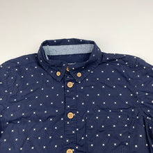 Load image into Gallery viewer, Boys Target, navy cotton short sleeve shirt, EUC, size 3,  