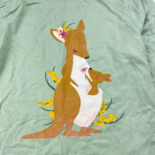 Load image into Gallery viewer, Girls Milkshake, cotton long sleeve tee / top, kangaroo, EUC, size 6,  