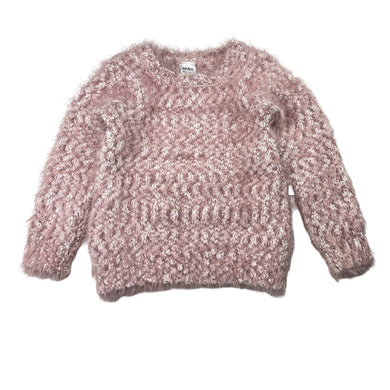 Girls Anko, fluffy stretchy sweater / jumper, EUC, size 3,  