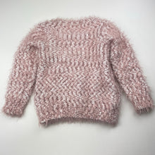 Load image into Gallery viewer, Girls Anko, fluffy stretchy sweater / jumper, EUC, size 3,  