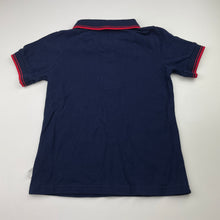 Load image into Gallery viewer, Boys Ollie's Place, navy cotton polo shirt top, EUC, size 7,  