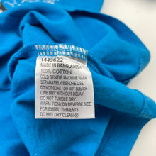 Load image into Gallery viewer, Boys Tilt, blue cotton tee / top, dinosaurs, EUC, size 7,  