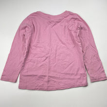 Load image into Gallery viewer, Girls Target, pink cotton long sleeve tee / top, FUC, size 4,  
