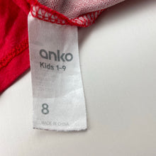 Load image into Gallery viewer, Girls Anko, cotton Christmas tee / top, GUC, size 8,  