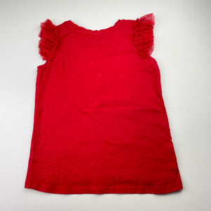 Girls Anko, cotton Christmas tee / top, GUC, size 8,  