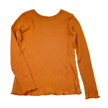 Load image into Gallery viewer, Girls Favourites, ribbed organic cotton long sleeve top, FUC, size 6,  